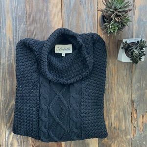 Comfiest cable knit sweater